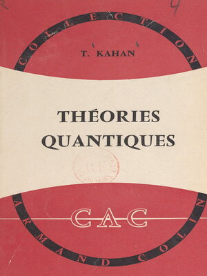 cover image of Théories quantiques de la matière et du rayonnement